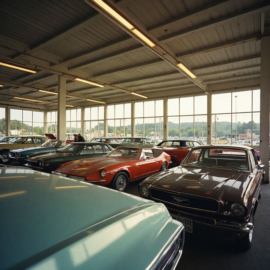 Concesionario AutoVenta en 1985